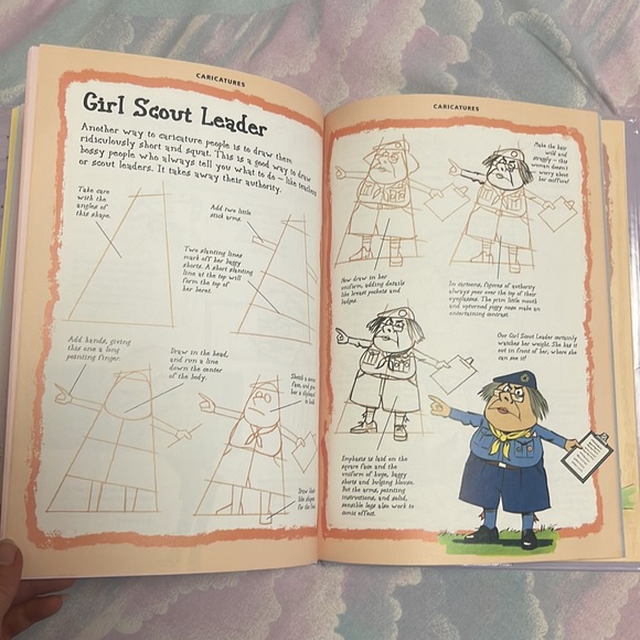 I Can Draw Cartoons hardcover book step-by-step introduction to drawing cartoons - Picture 16 of 17